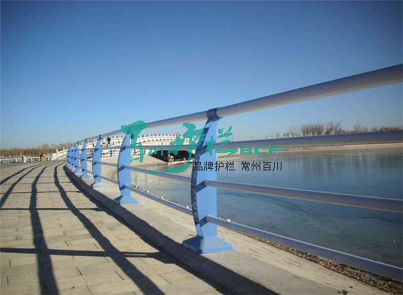 甘肅嘉峪關河道景觀護欄工程